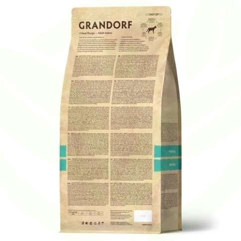 Сухой корм Grandorf Holistic Adult Indoor 4 вида мяса с пробиотиками для кошек, 2 кг фото 13