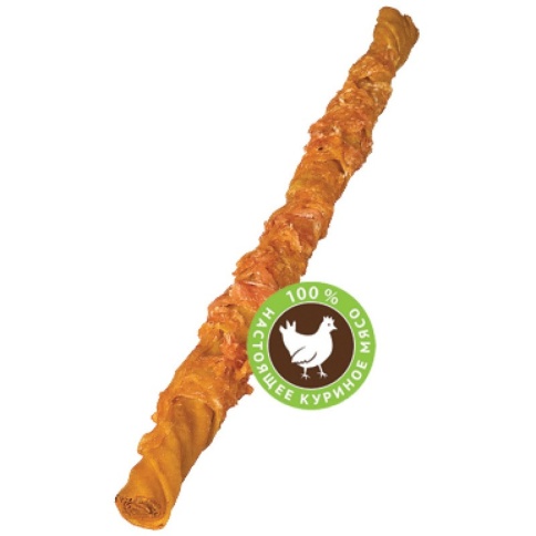 ДЕРЕВЕНСКИЕ ЛАКОМСТВА 100 % Мяса Куриный твистер большой 90 гр фото 2