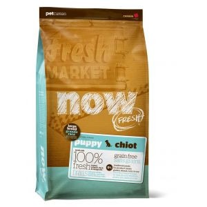 NOW Fresh Puppy Large Breed Grain Free сухой беззерновой корм для щенков крупных пород с индейкой, уткой и овощами - 5,45 кг фото 1