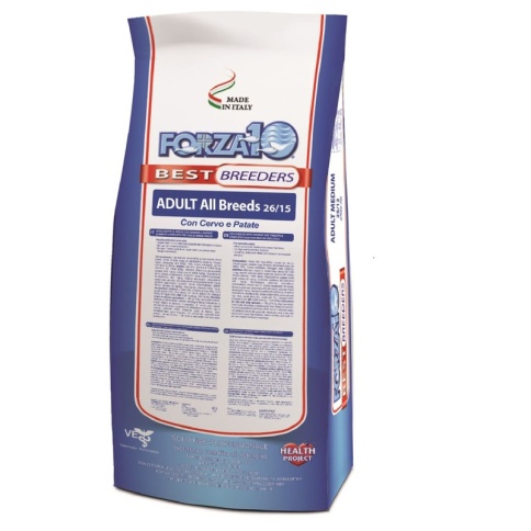 Forza10 Breeders для взрослых собак всех пород из оленины и картофеля - 20 кг фото 2