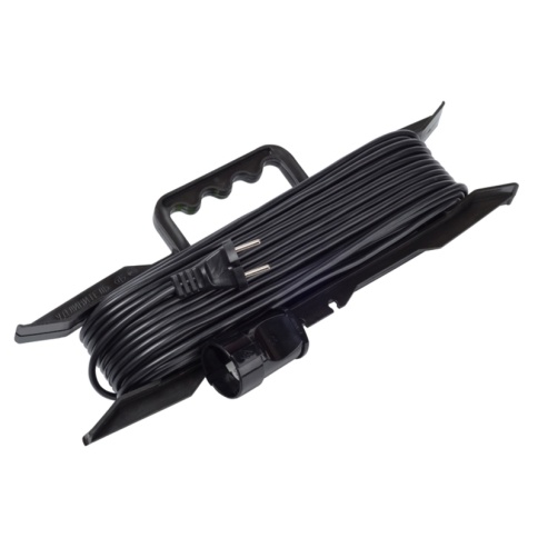 Удлинитель на рамке УС-1-10 1 розетка, без заземления, ПВС 2х1,0, 10м (1/10) фото 1