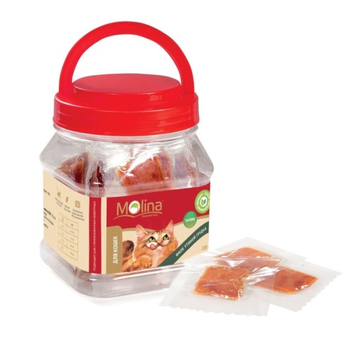 Molina лакомство для кошек Филе утиной грудки - 200 г фото 1