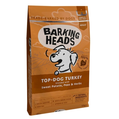 Barking Heads Turkey Delight Grain Free 12 кг фото 2