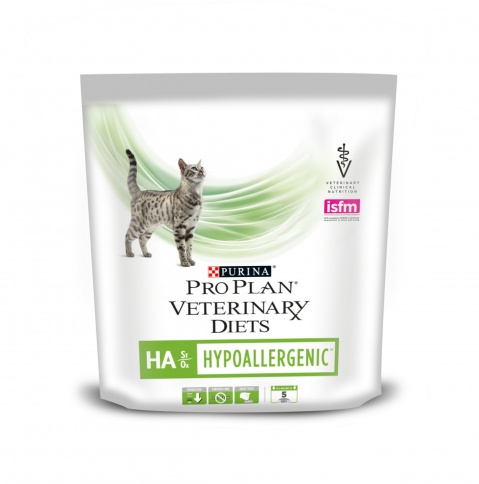 Pro Plan Veterinary Diets HA ST/OX HYPOALLERGENIC для котят и взрослых кошек при аллергических реакциях - 325 гр фото 1