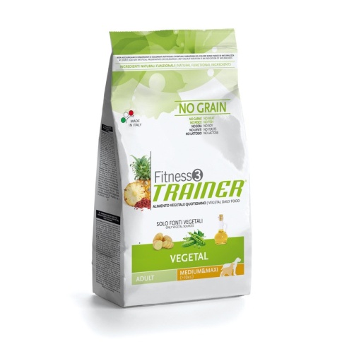 Trainer Fitness3 No Grain Medium/Maxi Adult Vegetal - 3 кг фото 2