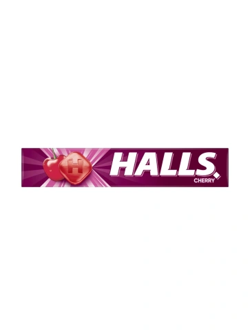 Карамель леденцовая HALLS со вкусом вишни 25,2г фото 1