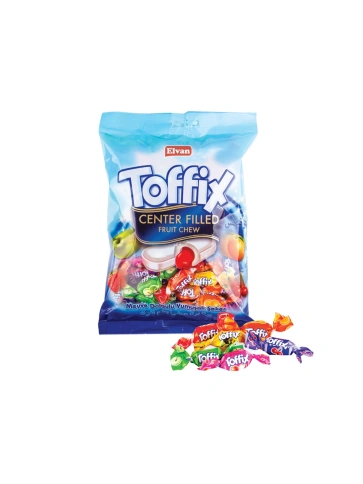 Карамель жевательная с начинкой TOFFIX MIX BAG 90г фото 1