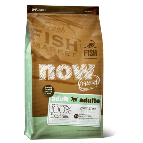 NOW Fresh Small Breed Grain Free сухой беззерновой корм для собак мелких пород с форелью, лососем и овощами - 11.3 кг фото 2