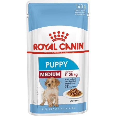 Влажный корм Royal Canin Medium Puppy для щенков средних пород - 140 г фото 1