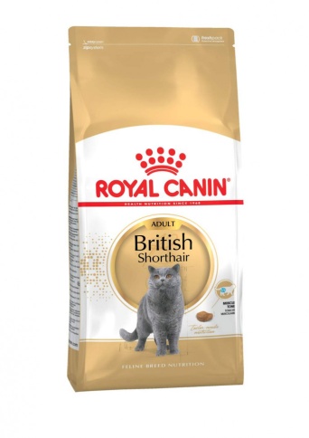 Royal Canin British Shorthair сухой корм для взрослых кошек породы британская короткошерстная - 400 гр фото 1