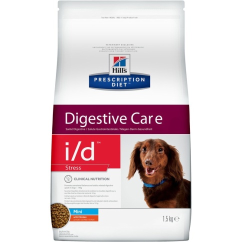 Hill's Prescription Diet (1.5 кг) I/D Canine Stress Mini dry фото 2