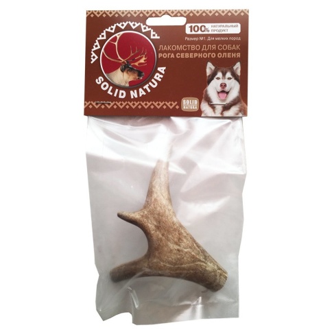 Лакомство Solid Natura для собак рога северного оленя - 45 г фото 2
