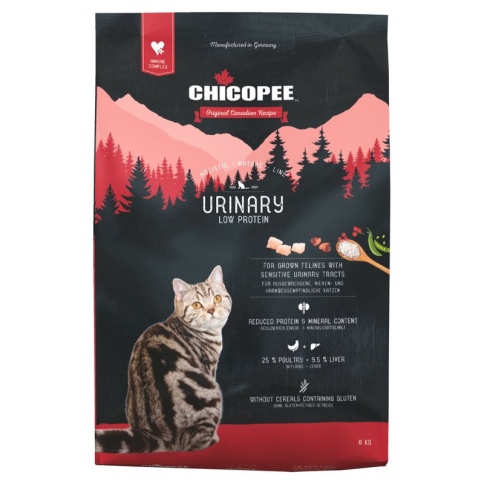 Chicopee HNL Cat Urinary сухой корм для кошек, склонных к проблемам с мочеполовой системой 8 кг фото 1