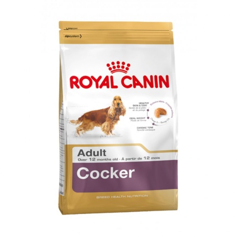 Royal Canin Cocker Adult сухой корм для взрослых собак породы кокер - спаниель - 12 кг фото 1