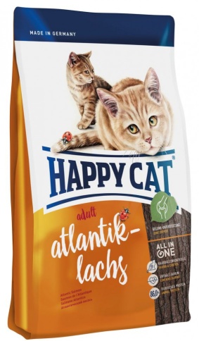 Happy Cat Fit&Well Adult Атлантический лосось - 1,4 кг фото 1