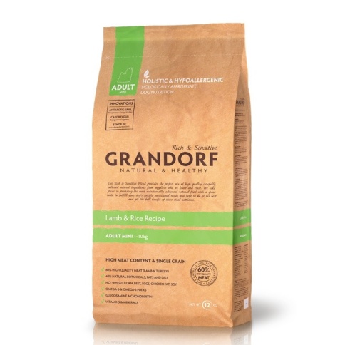 Grandorf Adult Mini Lamb Rice 3 кг фото 1