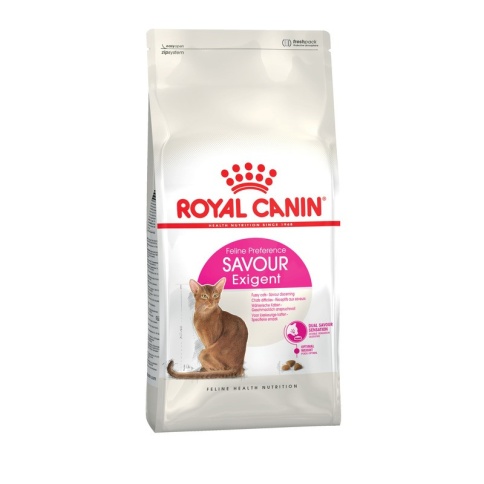 Royal Canin Savour Exigent сухой корм для взрослых привередливых кошек - 4 кг фото 2