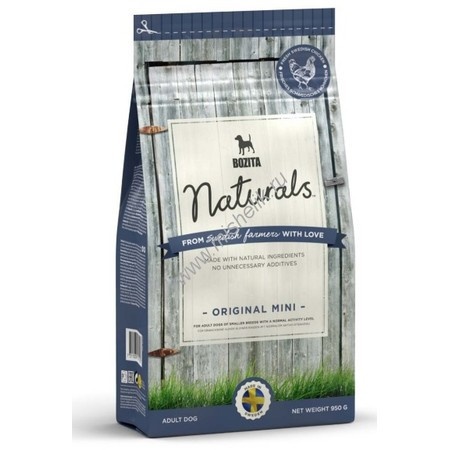 Bozita Original Mini сухой корм для собак мелких пород с курицей - 950 г фото 1