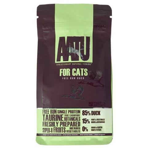 AATU Cat Duck 85/15 (Сухой корм для взрослых кошек с уткой), 1 кг фото 1