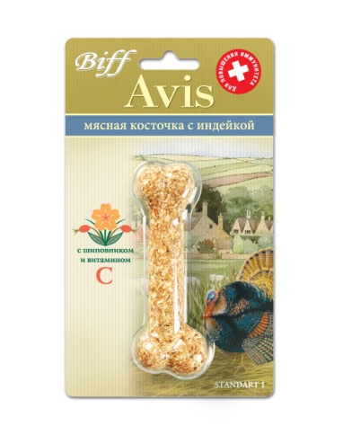 Titbit косточка Avis с индейкой st. 1 фото 1