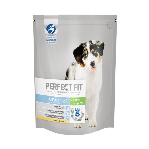 Perfect Fit сухой корм для щенков средних и крупных пород с курицей - 800 г фото 1