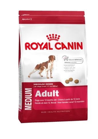 Royal Canin Medium Adult сухой корм для взрослых собак средних пород - 15 кг фото 1