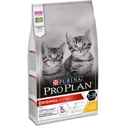 Purina Pro Plan Junior Chicken для котят в возрасте от 6 недель до 1 года, с курицей - 1,5 кг фото 2