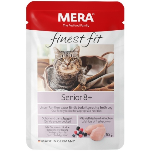 Mera finest fit Nassfutter Пауч 8+ для пожилых кошек - 85 г фото 1