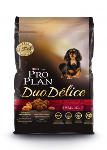 Purina Pro Plan Duo Delice Small & Mini Adult Beef with Rice - 2,5 кг фото 1