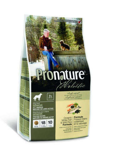 Pronature Holistic сухой корм для собак океаническая белая рыба и дикий рис 2,72 кг фото 1