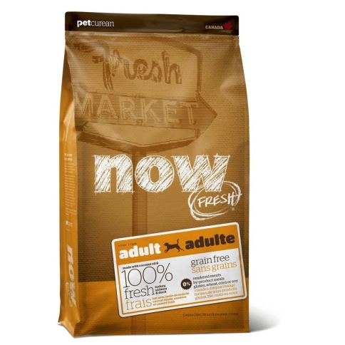 NOW Fresh Grain Free сухой беззерновой корм для взрослых собак с индейкой, уткой и овощами - 5,45 кг фото 2