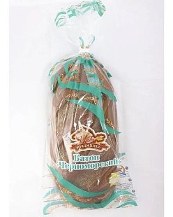 Батон 450г Крымхлеб Черноморский нар. в уп. фото 1