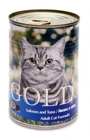 Nero Gold Adult Cat Formula Salmon &Tuna 810 г фото 1