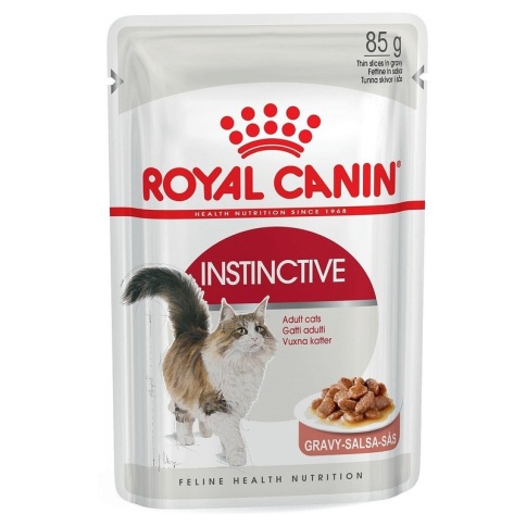 Royal Canin Instinctive паучи в соусе для взрослых кошек - 85 г фото 2