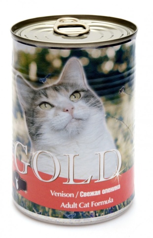 Nero Gold Adult Cat Formula Venison 810 г фото 1