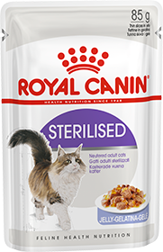 Royal Canin Sterilised паучи для стерилизованных кошек в желе 85 г фото 1