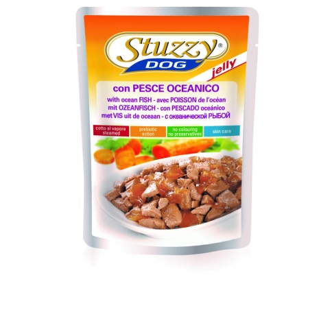 Stuzzy Dog влажный корм для собак с океанической рыбой в желе - 100 г фото 1
