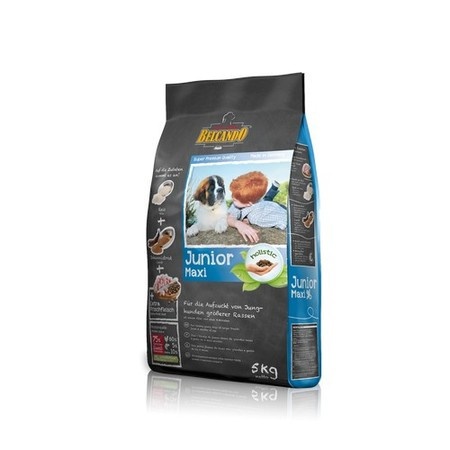 Belcando Junior Maxi сухой корм для щенков крупных пород с птицей и рисом - 5 кг фото 1