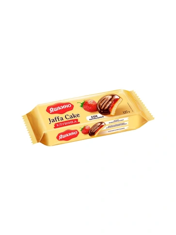 Печенье сдобное "Клубника" 137г фото 1