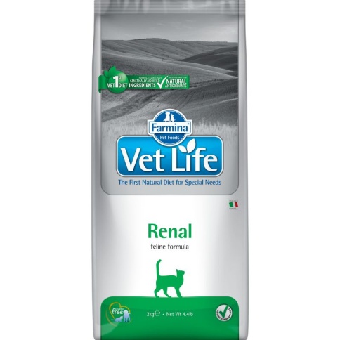 Farmina Vet Life Natural Diet Cat Renal - 2 кг фото 1
