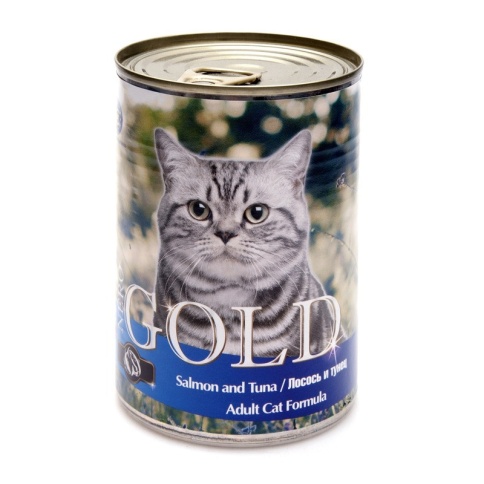 Nero Gold Adult Cat Formula Salmon &Tuna 810 г фото 2