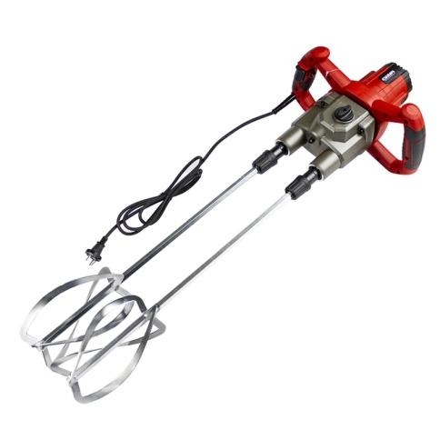 Строительный миксер СИЛАЧ ДЭМ-1800 (1800Вт, 2 скор, 0-500/0-600об/мин, насадки в комплекте) (1/2) фото 1