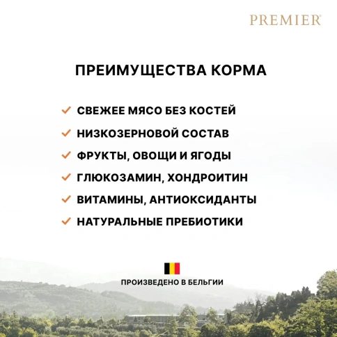 Сухой корм Premier с индейкой для юниоров средних и крупных пород, 1 кг фото 2