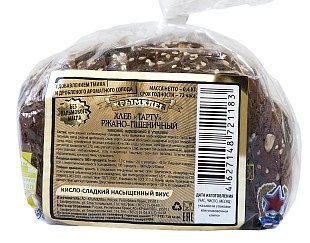 Хлеб 400г. Тарту Крымхлеб форм нарез. фото 1