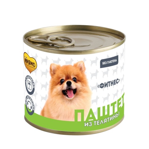 Мнямс паштет для собак всех пород из утки и перепела "Сильный Иммунитет" - 200 г фото 1