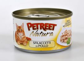 Влажный корм Petreet для кошек повседневный с куриной грудкой - 70 г фото 1