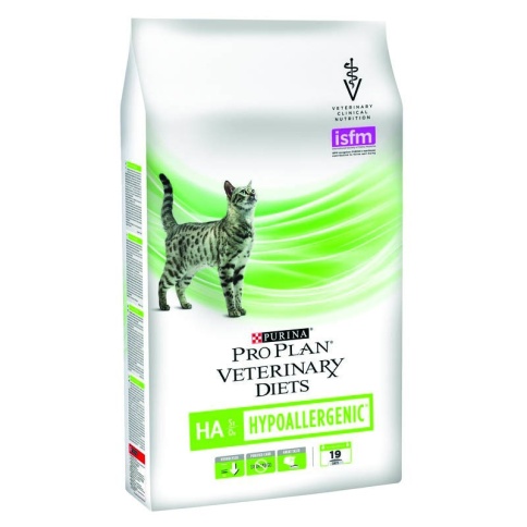 Pro Plan Veterinary Diets HA ST/OX HYPOALLERGENIC для котят и взрослых кошек при аллергических реакциях - 1.3 кг фото 2