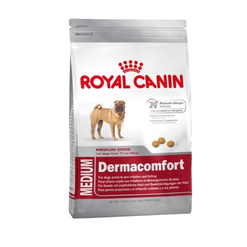 Royal Canin Medium Dermacomfort сухой корм для собак средних пород с раздраженной и зудящей кожей - 10 кг фото 2
