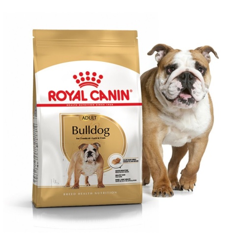Royal Canin Bulldog Adult сухой корм для взрослых собак породы английский бульдог - 12 кг фото 1