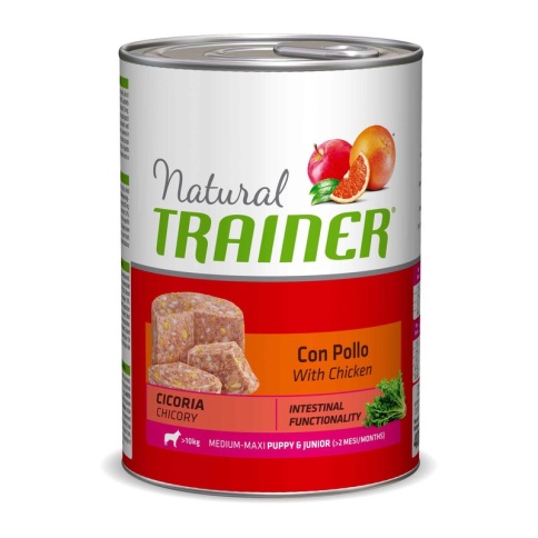 Консервы Trainer Natural M/M Puppy and Junior для щенков и юниоров средних и крупных пород 400 г фото 2